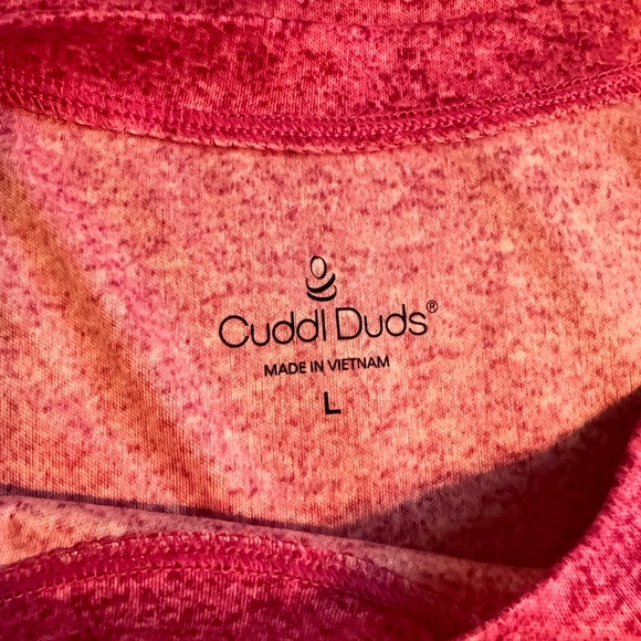 NWOT-Cuddl Duds pajamas/top & bottom. Size L - Picture 9 of 12